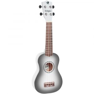 Ukelele Soprano Octopus UK-205 WHB Blanco Burst