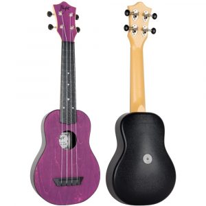 Ukelele Soprano Flight TUS-35PP Travel Púrpura