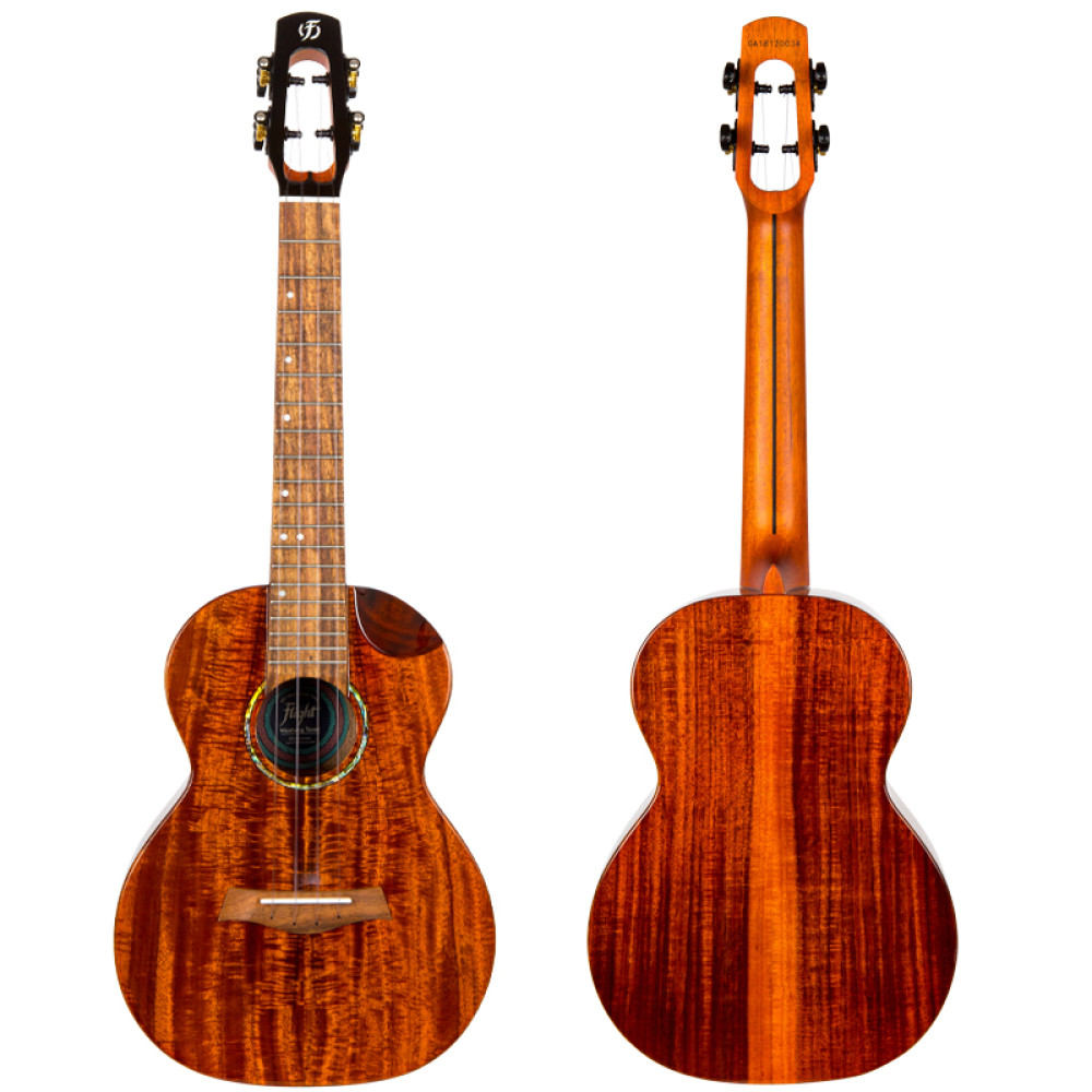 Ukelele Tenor Flight Royal Series Mustang Electroacústico - Imagen 2