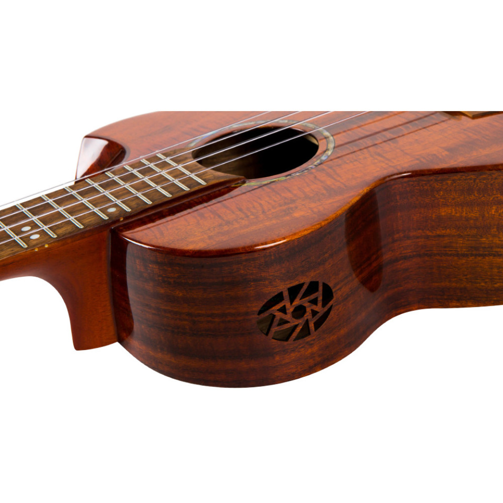 Ukelele Tenor Flight Royal Series Mustang Electroacústico - Imagen 4