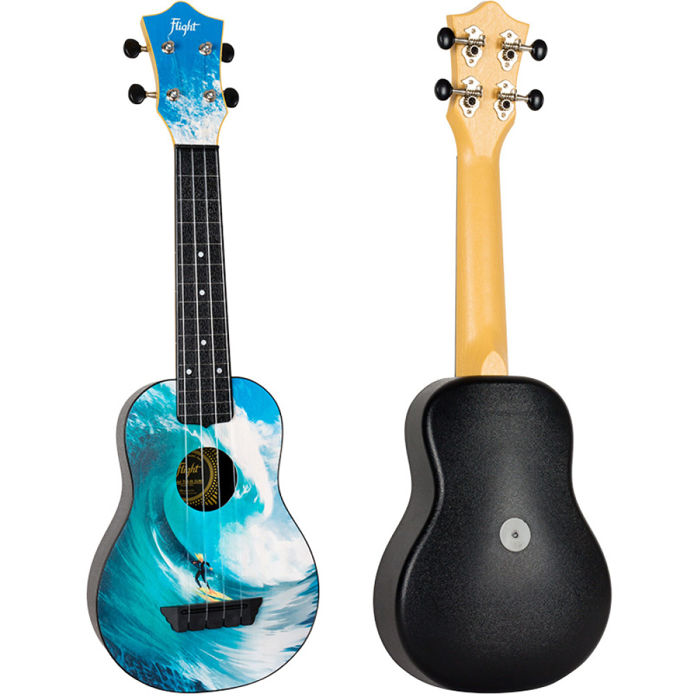 Ukelele Soprano Flight TUS-25 Travel Surf - Imagen 2