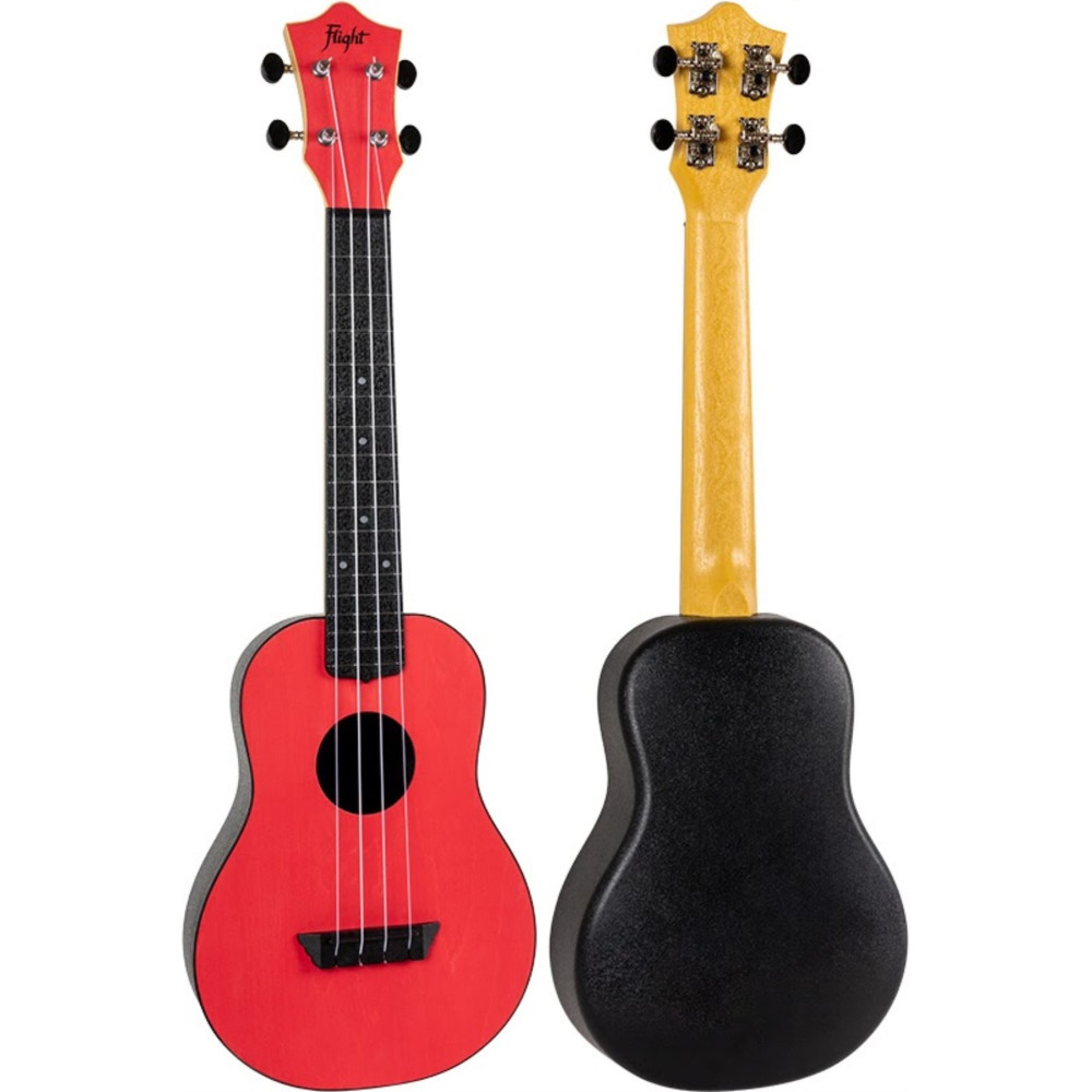 Ukelele Concert Flight TUC-35RD Travel Rojo - Imagen 2