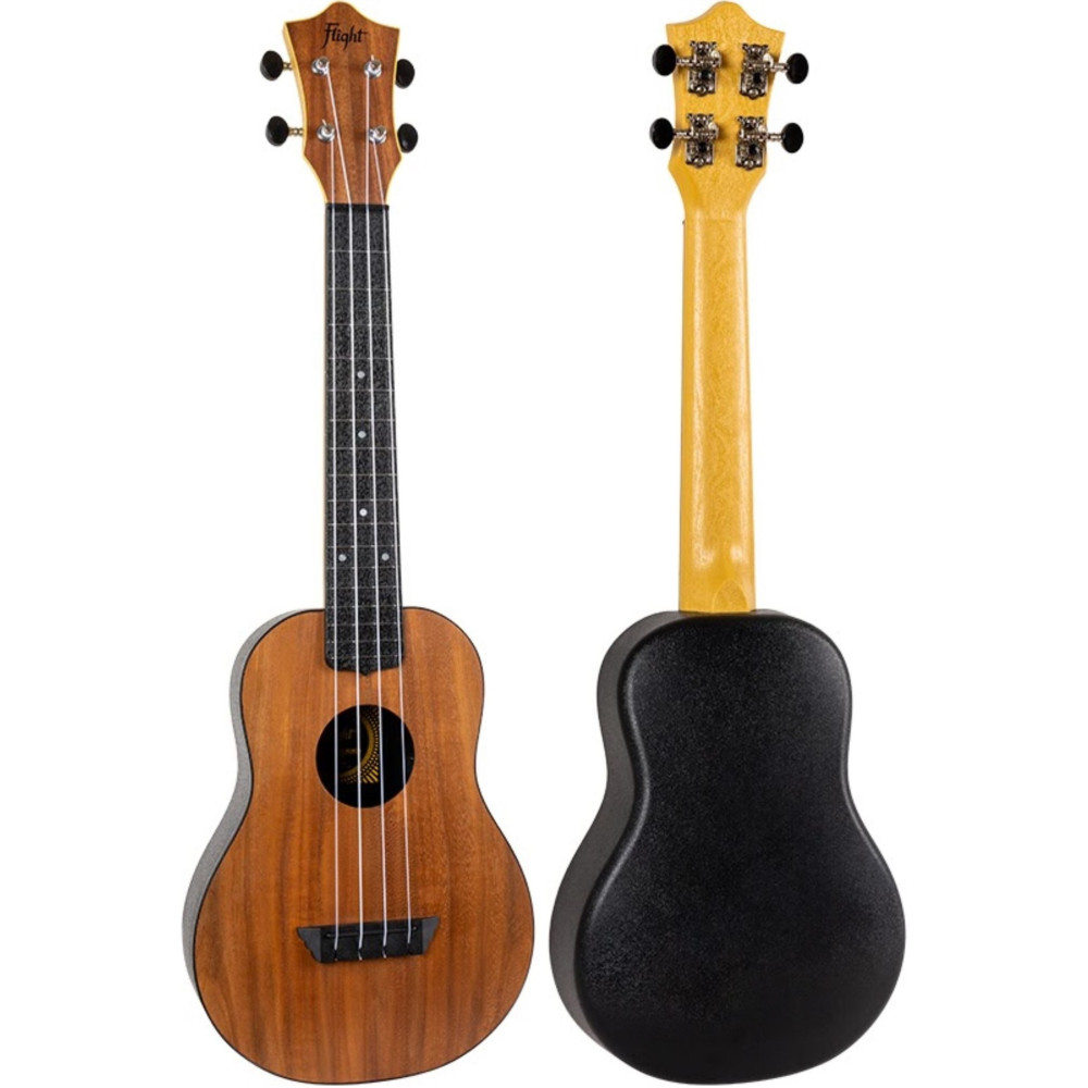 Ukelele Concert Flight TUC-55 Travel Acacia - Imagen 2