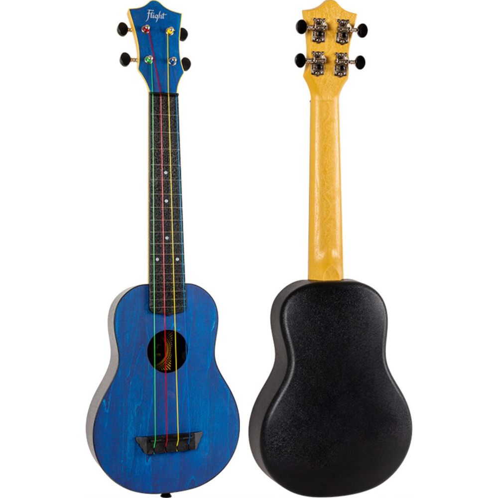 Ukelele Soprano Flight TUSL-KIDZ Concert Azul Oscuro - Imagen 2