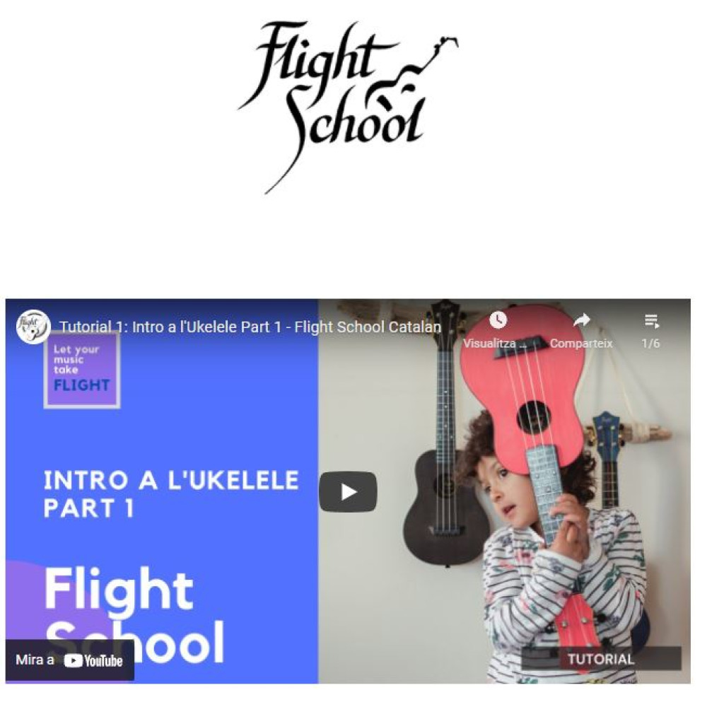Ukelele Soprano Flight TUSL-KIDZ Concert Azul Oscuro - Imagen 4