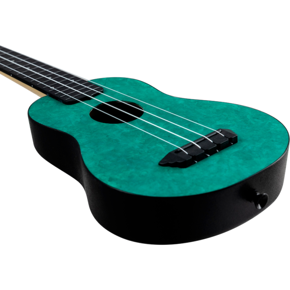 Ukelele Soprano Flight TUS-65 Travel Emerald - Imagen 2