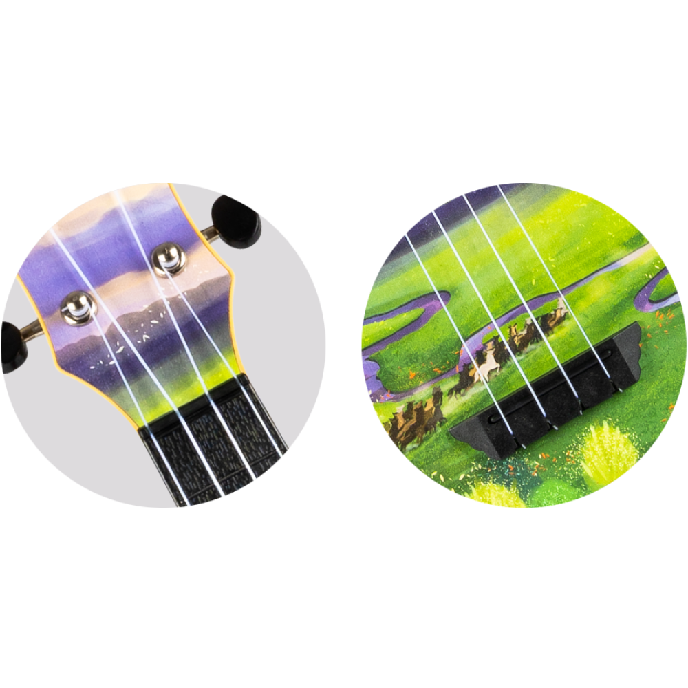 Ukelele Soprano Flight TUS-40 Travel View - Imagen 3