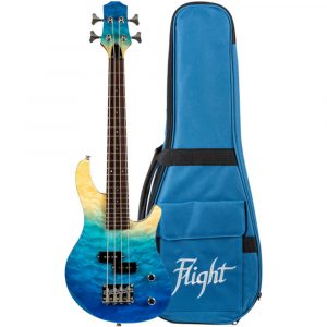 Ukelele Bajo Flight Rock Series Mini Bass TBL