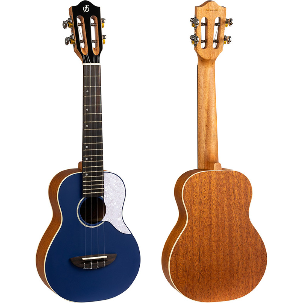 Ukelele Concert Flight Princess Series Iris DB Azul Fuerte - Imagen 2
