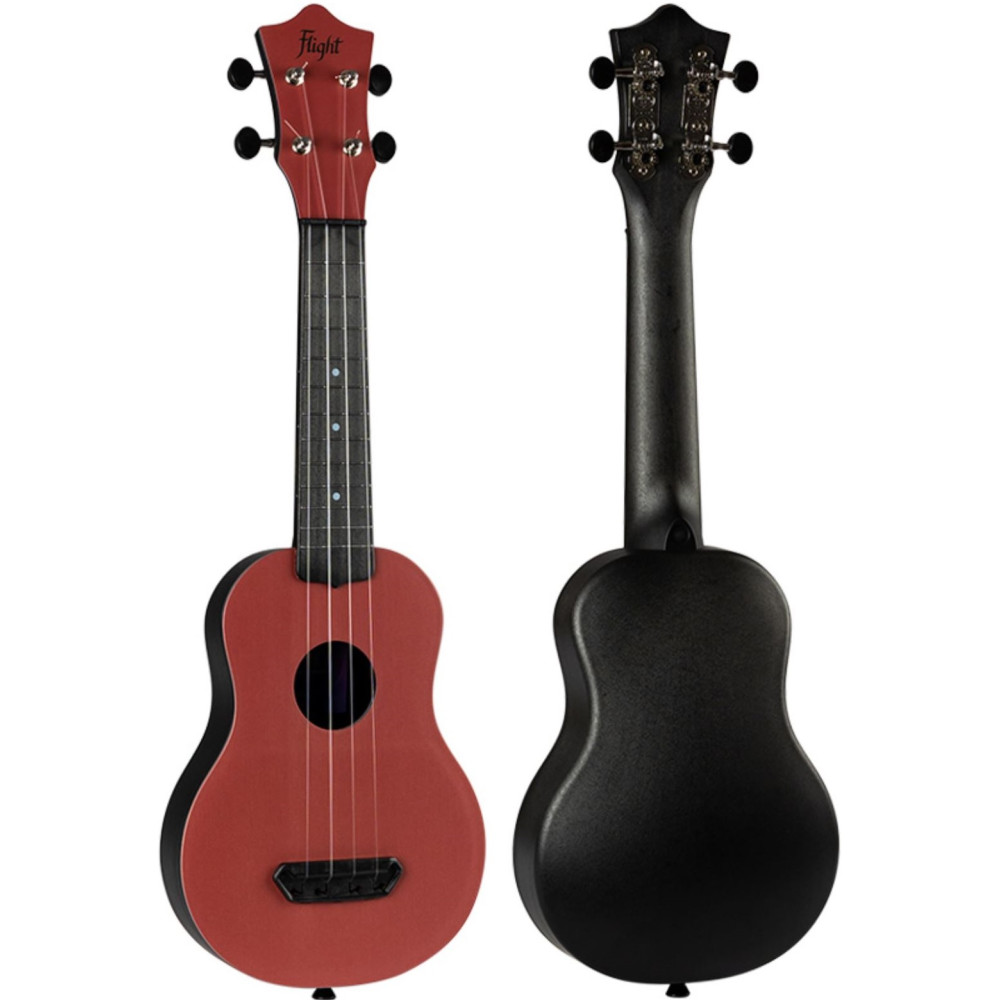 Ukelele Soprano Flight UTS-35 Ultra Travel Series Terracote - Imagen 2