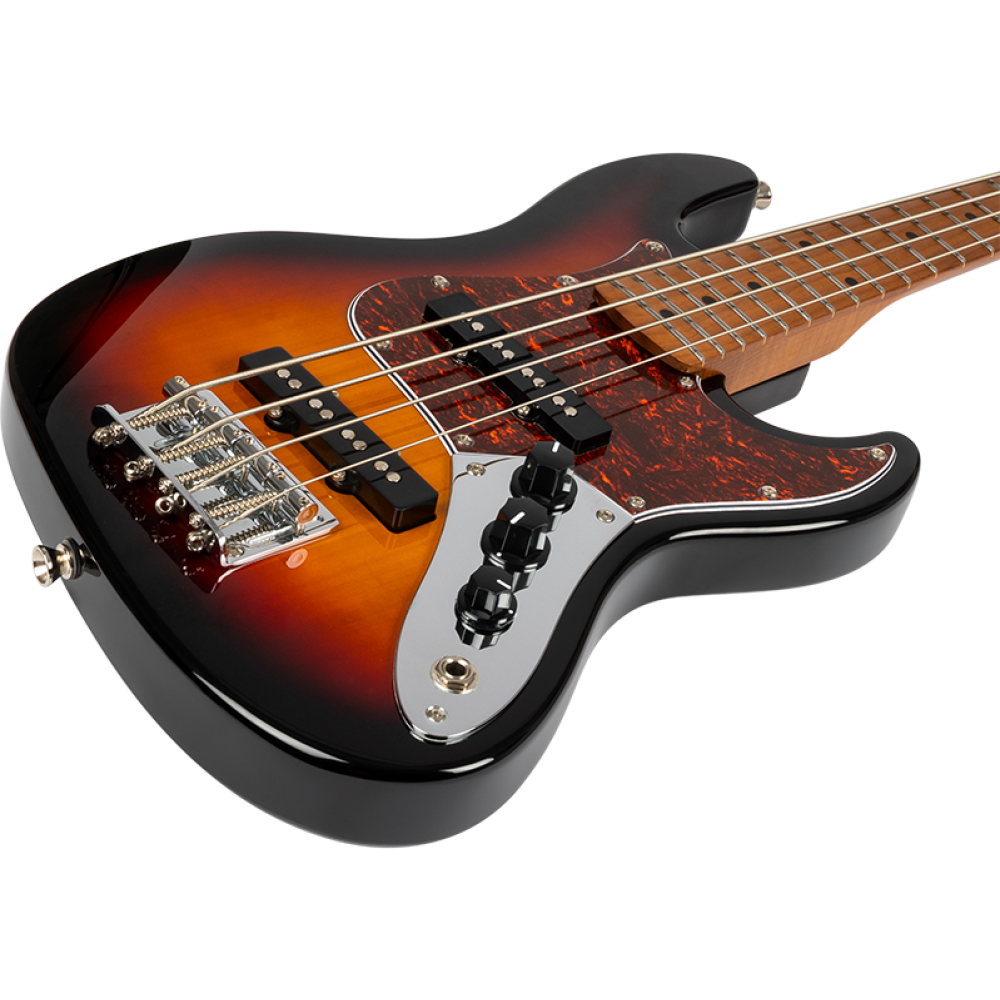 Ukelele Bajo Flight Rock Series Mini Bass SunBurst - Imagen 3