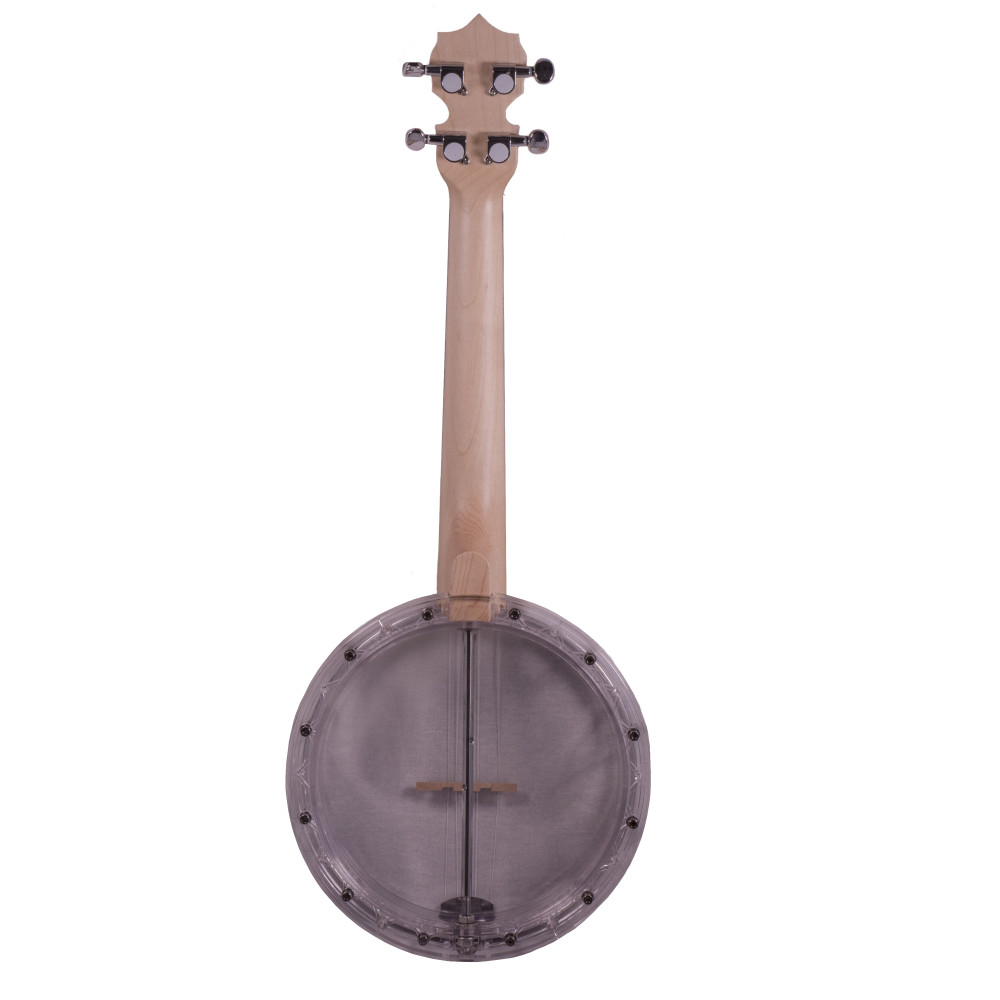 Banjolele 4 cuerdas Bones BB400-T Transparente - Imagen 2