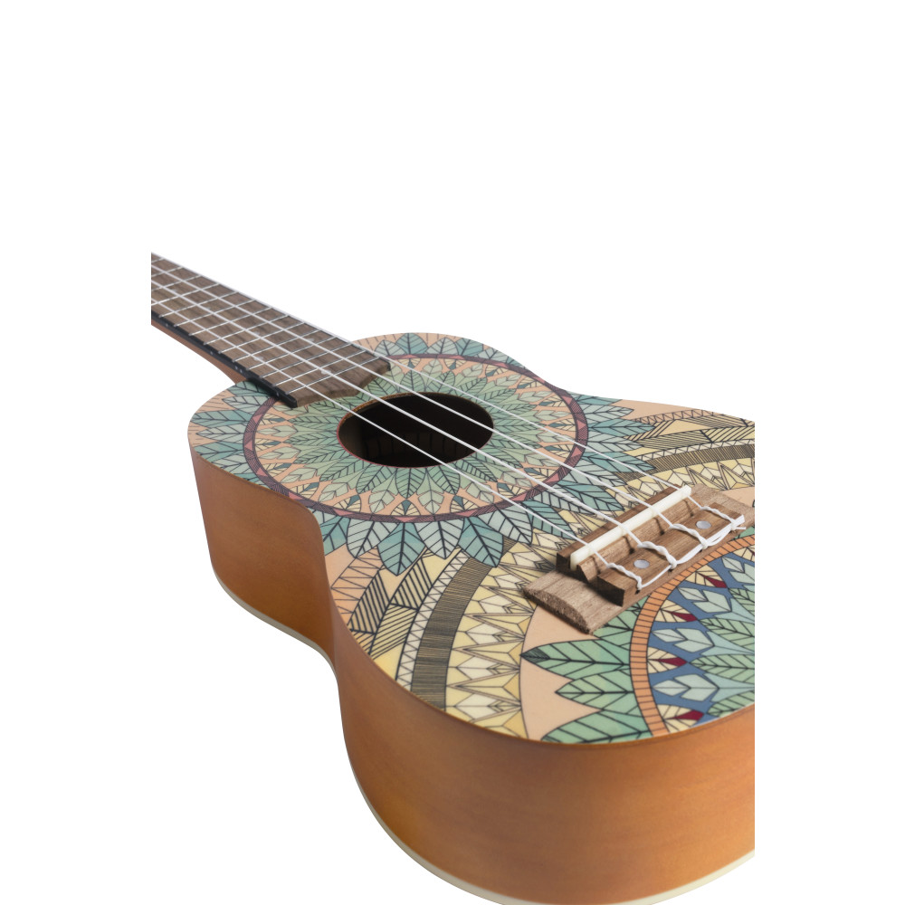 Ukelele Soprano Bamboo B1E-AQ Fresh Aqua - Imagen 3