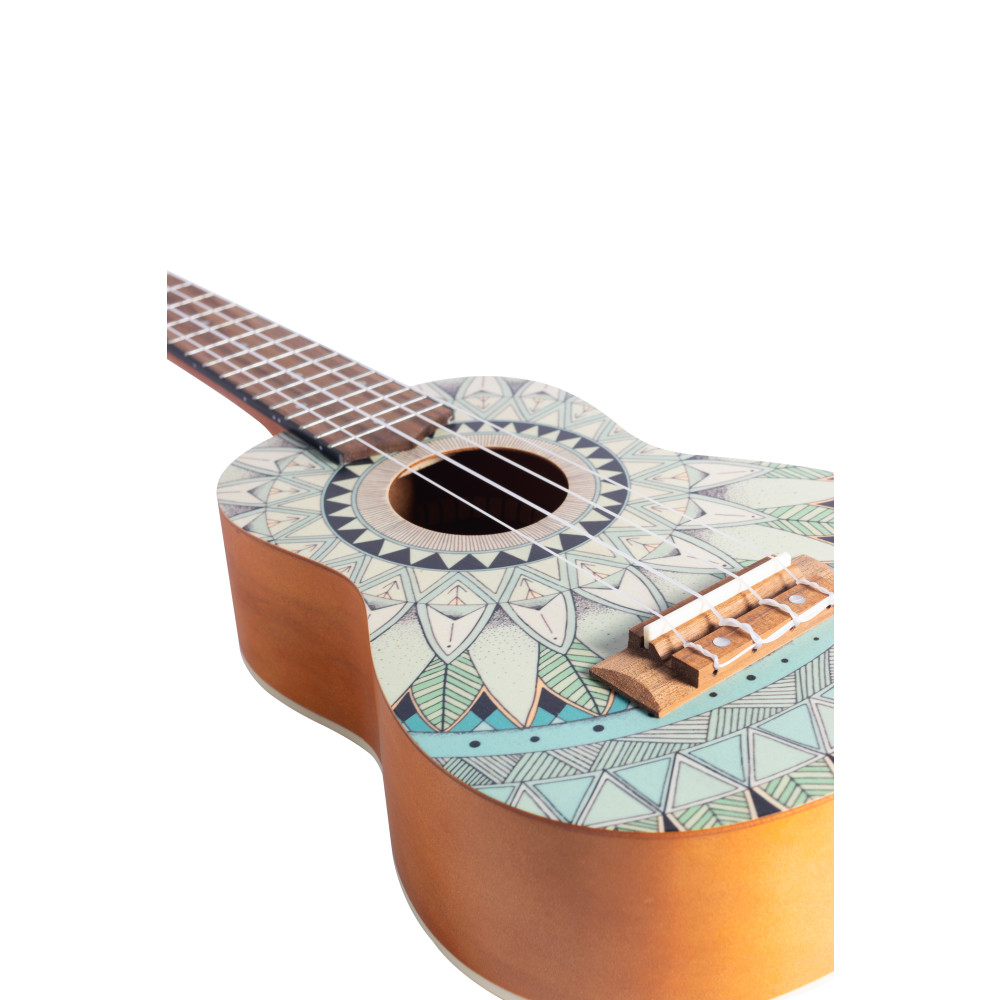 Ukelele Soprano Bamboo B1E-JD Jade - Imagen 3