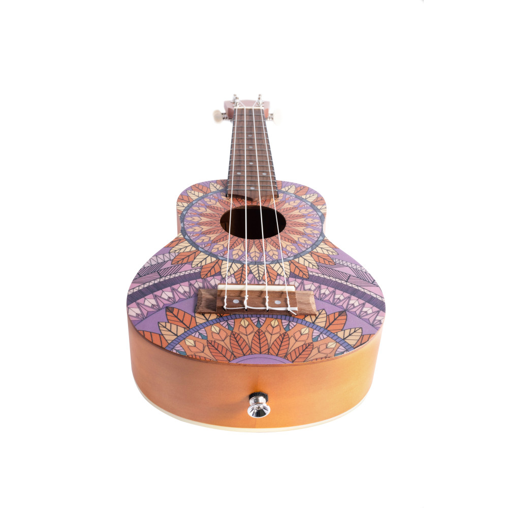 Ukelele Soprano Bamboo B1E-PF Purple Forest - Imagen 5