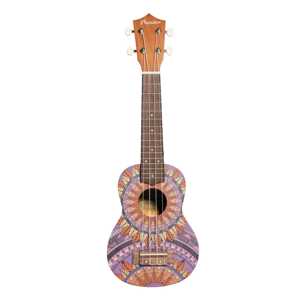 Ukelele Soprano Bamboo B1E-PF Purple Forest