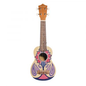 Ukelele Soprano Bamboo B1E-GR Groovy