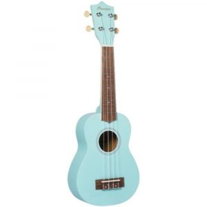 Ukelele Soprano Bamboo BE-LBL Studio Light Blue