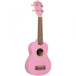 Ukelele Soprano Bamboo BE-LPK Studio Light Pink