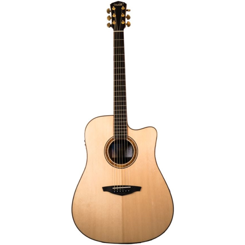 Guitarra Acústica Veelah V5-DCE Cutaway Electrificada