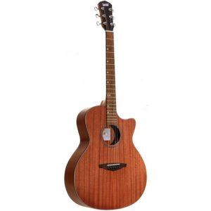 Guitarra Acústica Veelah VGACMM Tapa Caoba, Cutaway