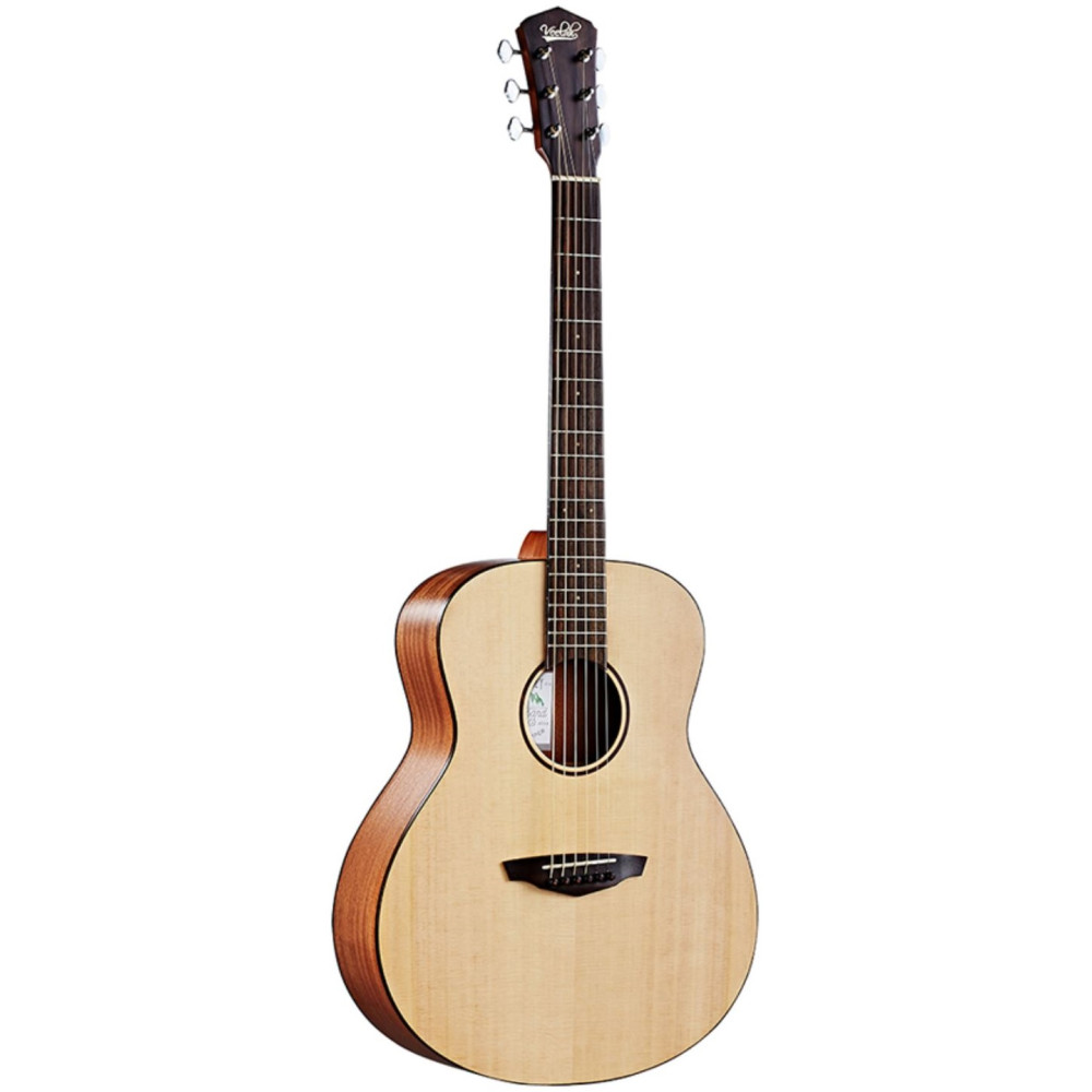 Guitarra Mini Camper Acústica Veelah MC-ME Electrificada