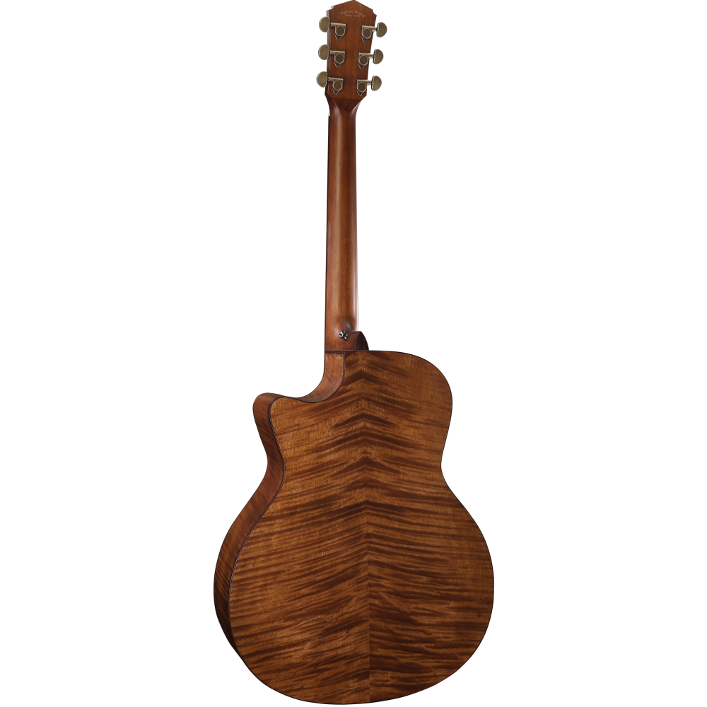 Guitarra Acústica Veelah V2-GACE Azul Denim Cutaway Electrificada - Imagen 2