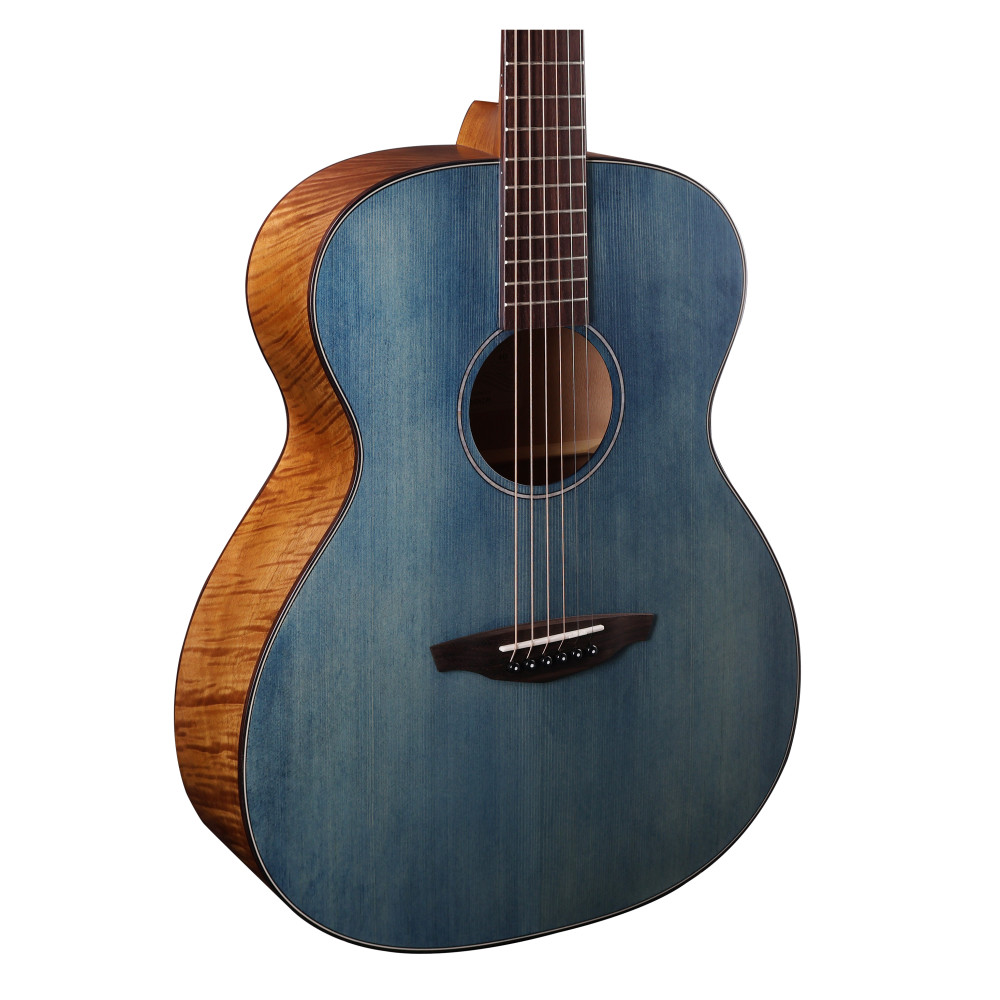 Guitarra Acústica Veelah V2-OME Azul Denim Electrificada - Imagen 3