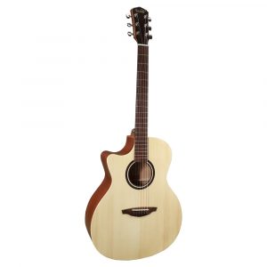 Guitarra Acústica Veelah V1-GACE Cutaway Electrificada para zurdos