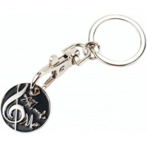 Llavero Moneda Clave de Sol Agifty K-1046