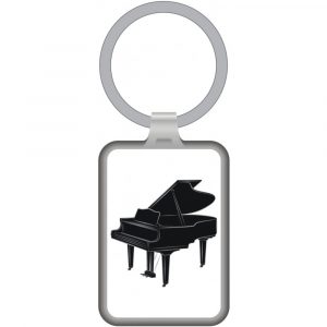 Llavero Piano Agifty K-1055 Blanco