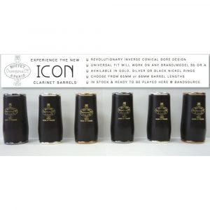 Barrilete Buffet Crampon ICON F34023NIN 66Mm Bb/A Negro