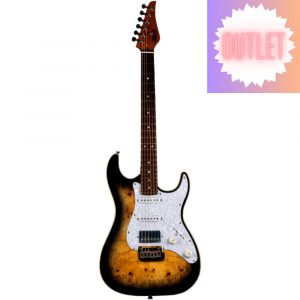 Guitarra Eléctrica Jet JS450-QTBR Transparent Brown
