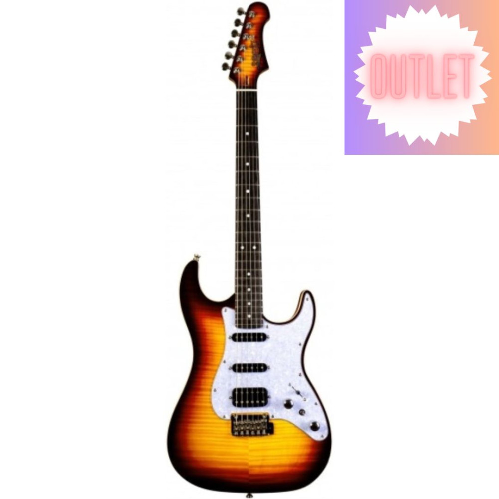 Guitarra Eléctrica Jet JS600-SB-HSS Sunburst