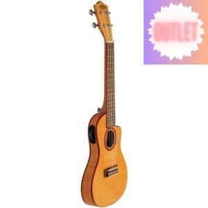 Ukelele Concert Thin Lanikai FM-CETC Flame Maple Electrificado