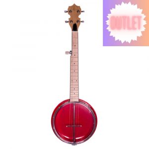 Banjolele 5 cuerdas Bones BB500-R Rojo