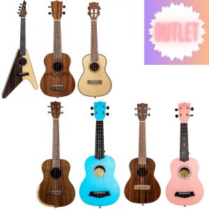 Pack Liquidación 7 Ukeleles Bones 30%