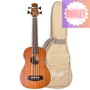 Ukelele Bajo Flight DUBS Electrificado