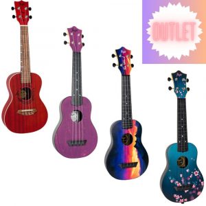 Pack Liquidación 4 Ukeleles Fligth 30%
