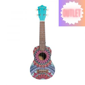 Banjolele 4 cuerdas Bones BB400-P Púrpura