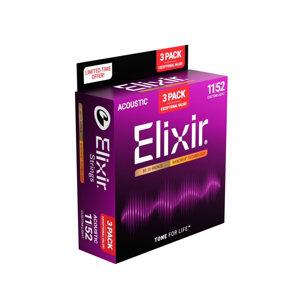 Pack Elixir 2+1 Juegos Acústica 16564 Bronze 80/20 011-052 - Imagen 3