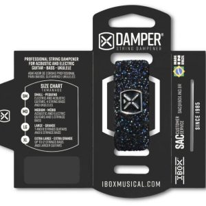 Amortiguador de Cuerdas Ibox Damper Medium Cristal Azul DAMD04