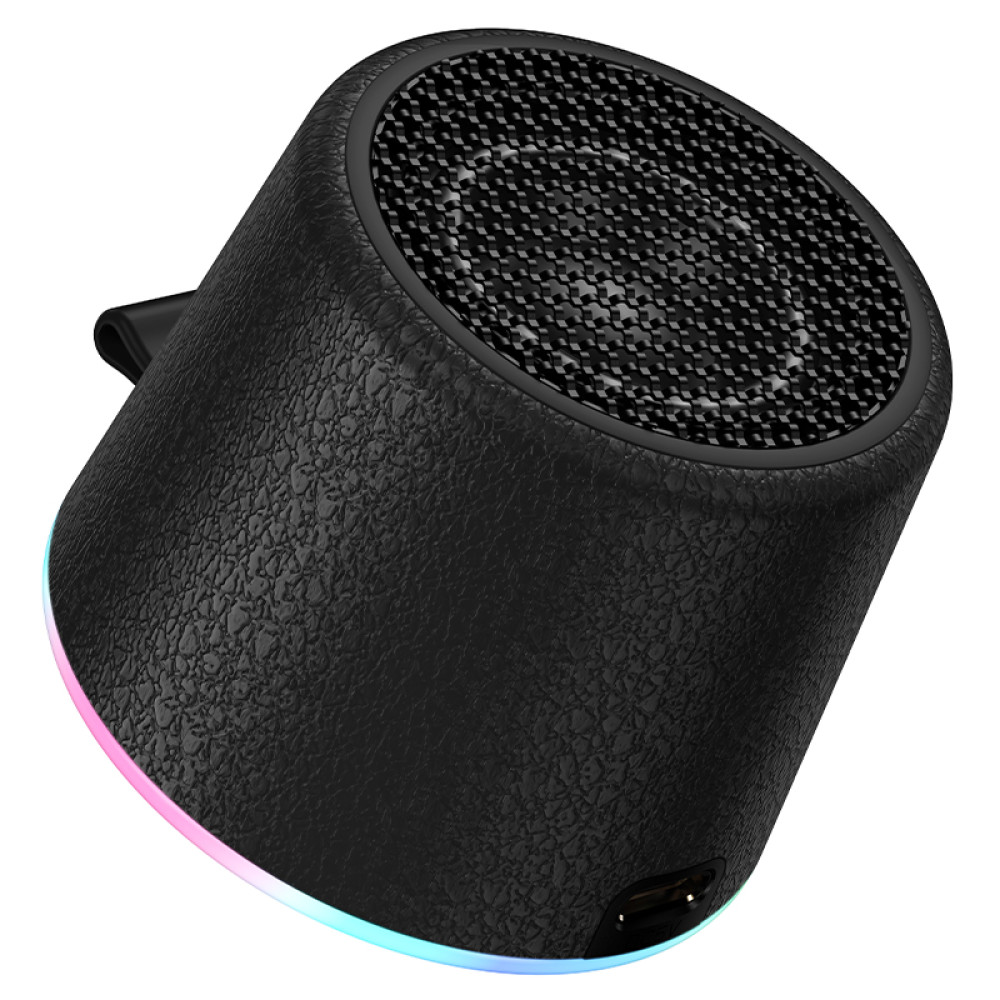 Altavoz Hoco HC49 Bluetooth 6.0 8W magnético con TWS en Negro