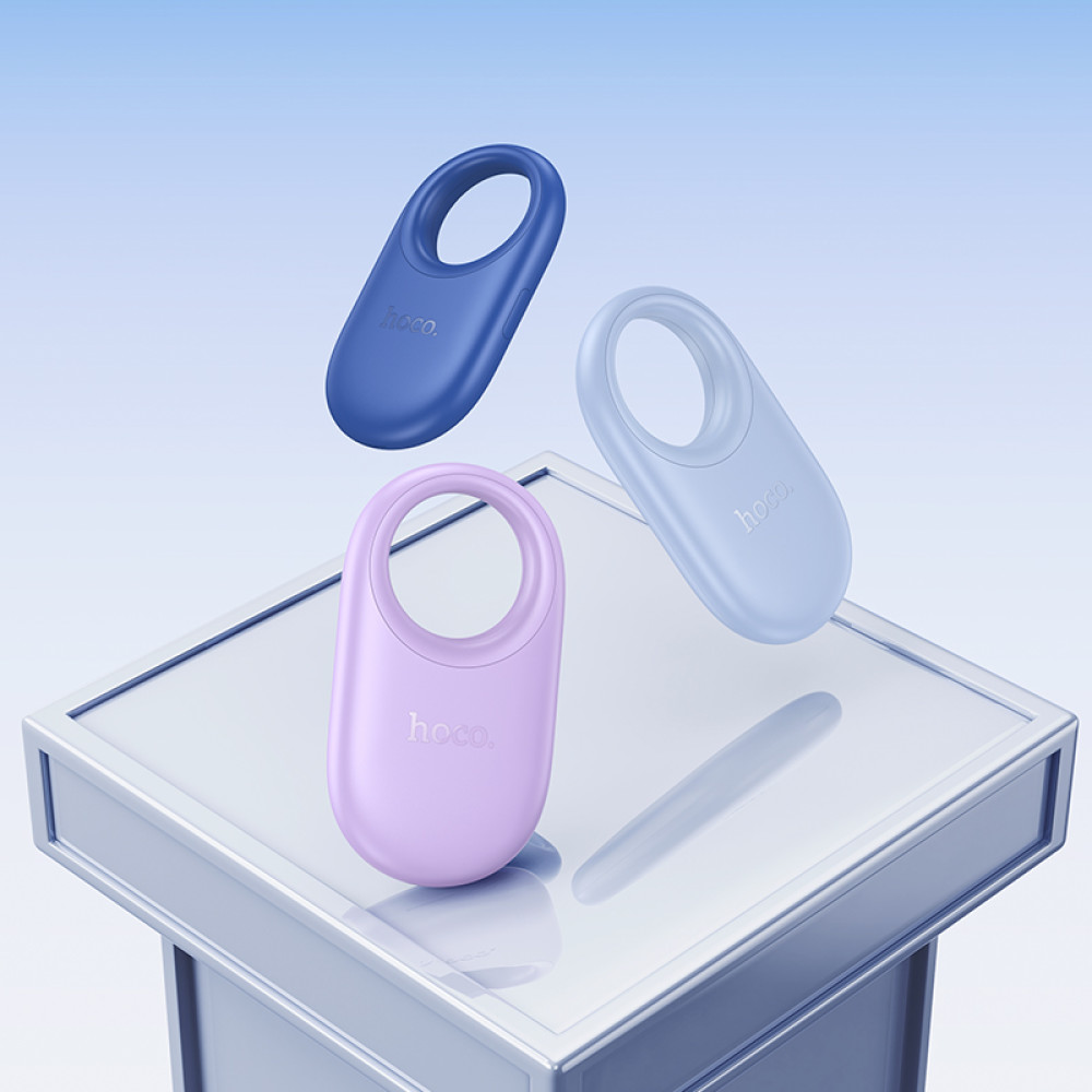 Localizador Hoco E94 con Apple Find My en Azul Cielo - Imagen 3