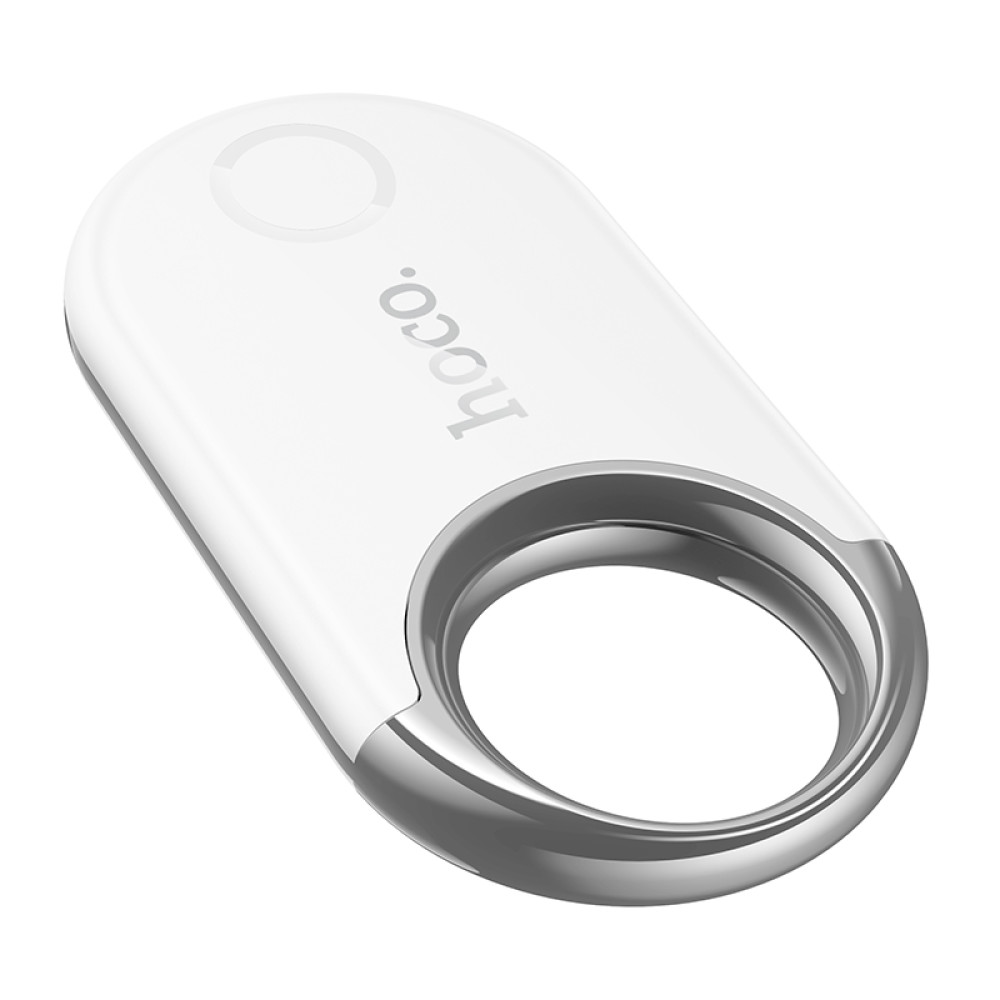 Localizador Hoco E98A con Google Find My Device en Blanco Perla - Imagen 2
