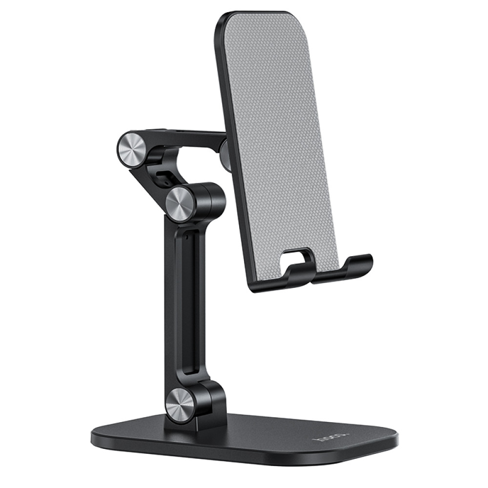 Soporte Hoco PH34 de sobremesa articulado para móvil y tablet hasta 13" en Negro