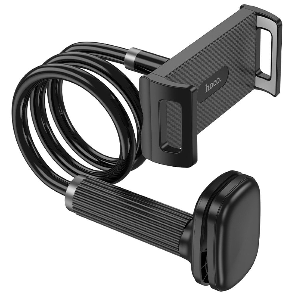 Soporte Hoco HD10 con brazo flexible para móvil y tablet hasta 13" en Negro - Imagen 4