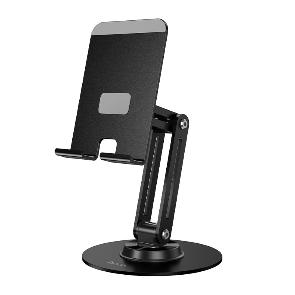Soporte Hoco HD15 de sobremesa articulado en acero Negro