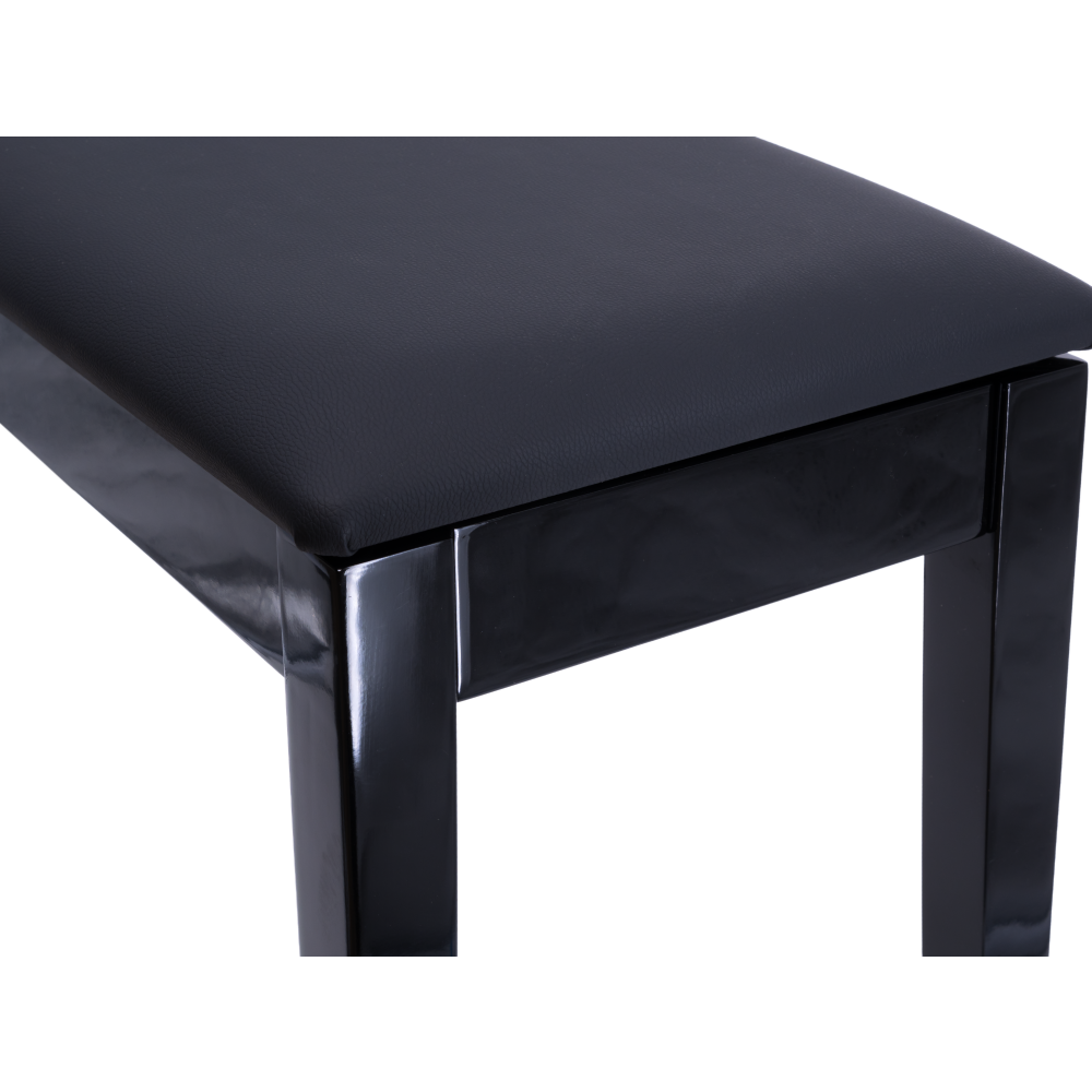 Banqueta Piano TCM 08-BKG Lacada Negro Gloss - Imagen 3