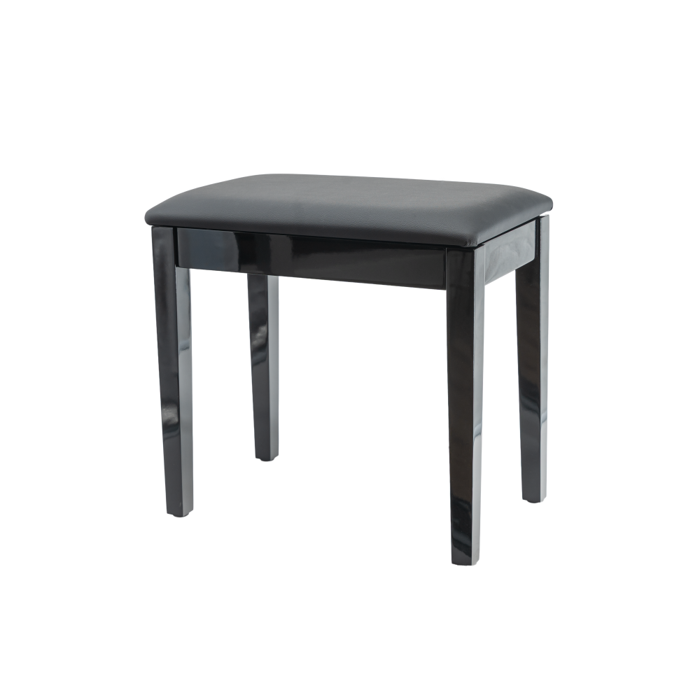 Banqueta Piano TCM 08-BKG Lacada Negro Gloss